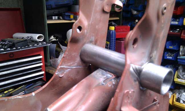 Swinging Arm Pivot in place
