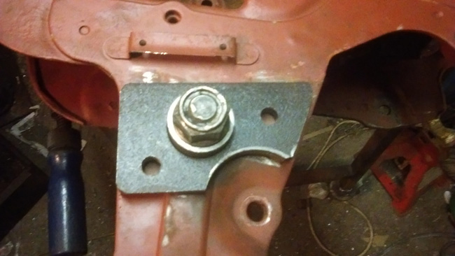 Left Swing Arm Plate